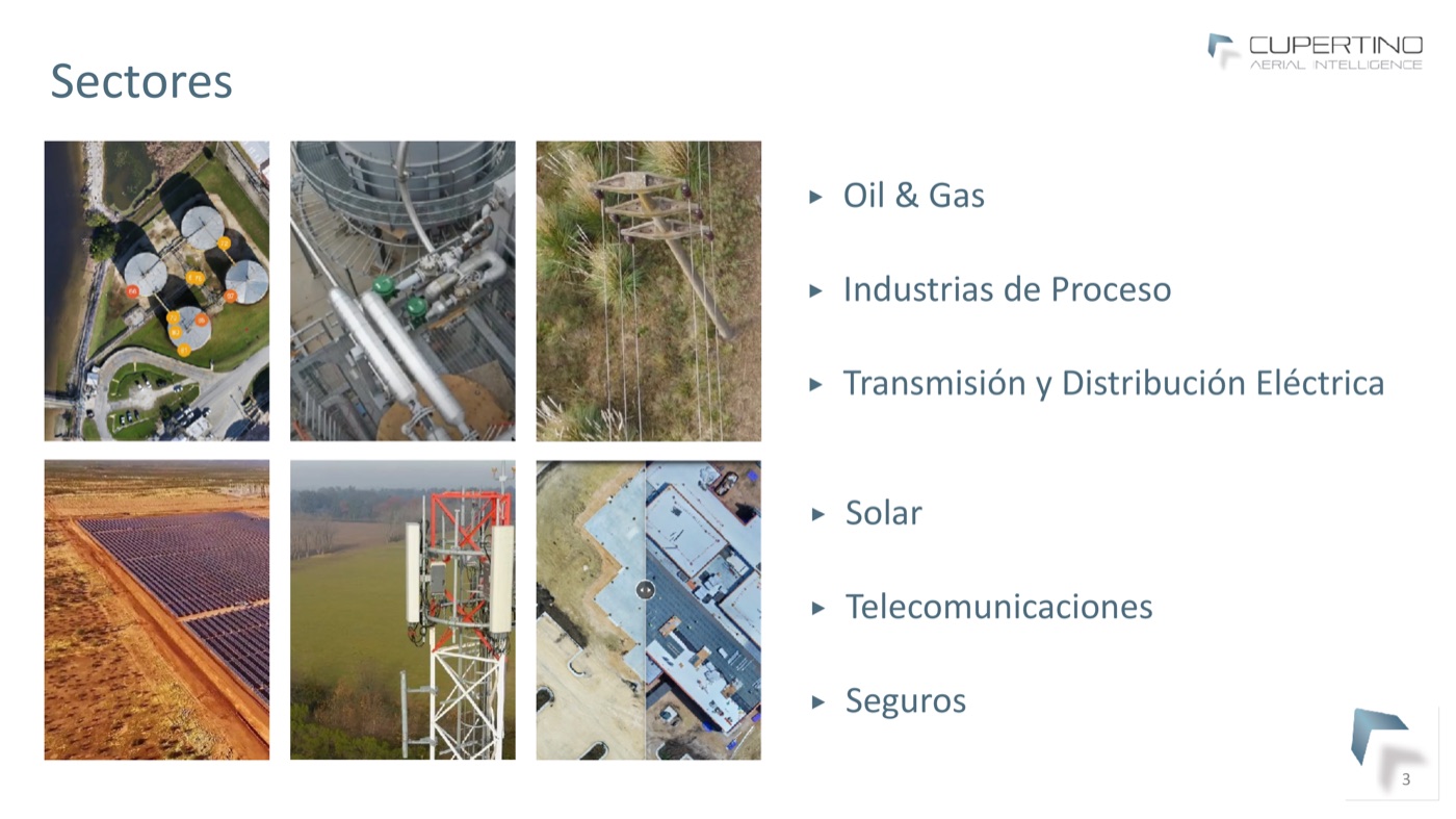 Sectors served by Cupertino